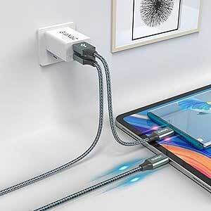 Huawei USB 2.0 Cable USB-C Male - USB-A 60W Green 2m 1000-41870058 2 Pieces