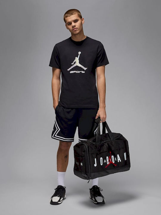 Dri-Fit Polo Athletic Short Sleeve Black Blouse