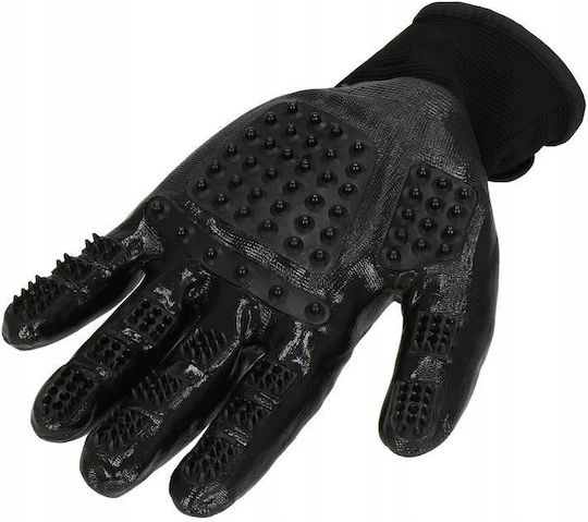 Springos Glove Dogs for Coat Grooming Black
