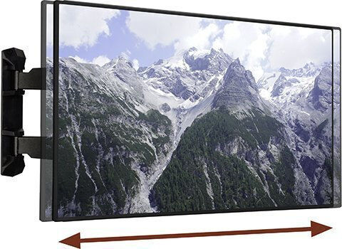 B-Tech 1407990 Настолна стойка за телевизор до 65" и 35кг Сребрист