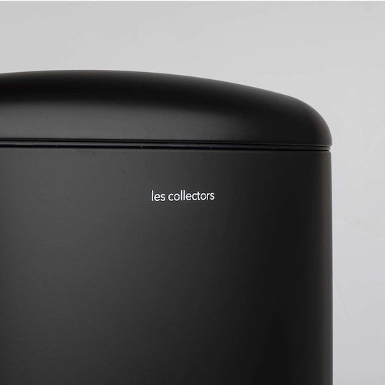 Les Collectors Les Collectors Mülleimer aus Inox mit Pedal Schwarz 30lt