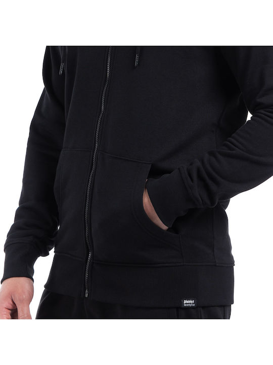 Cardigan With Hood Black