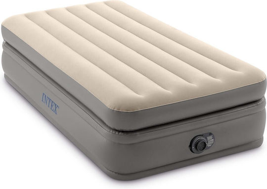 Intex Надуваем Матрак За Сън Единичен С Интегрирана Електрическа Помпа Comfort 191x99x51см