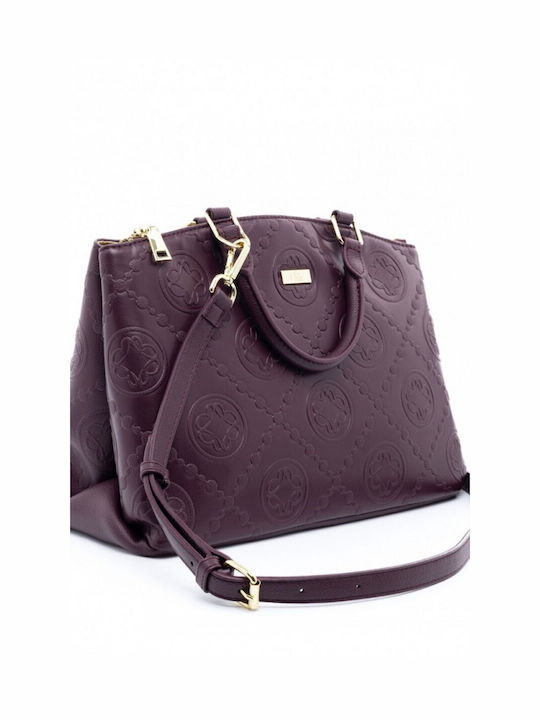 Veta Women's Bag Hand Burgundy