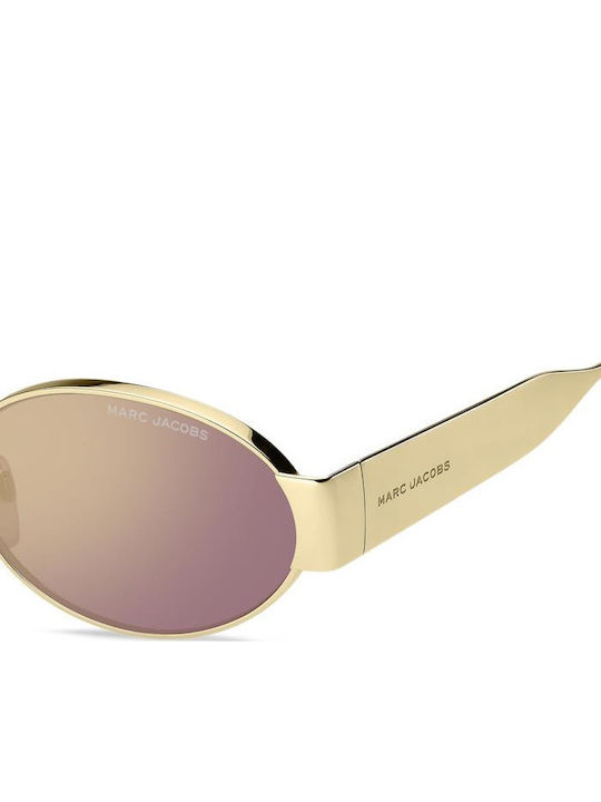 Marc Jacobs Unisex Ochelari de soare cu Auriu Cadru și Aur Lentilă MARC 806/S S9ESZ
