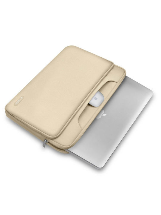 Tech-Protect Pocket Bag for 14" Laptop Beige