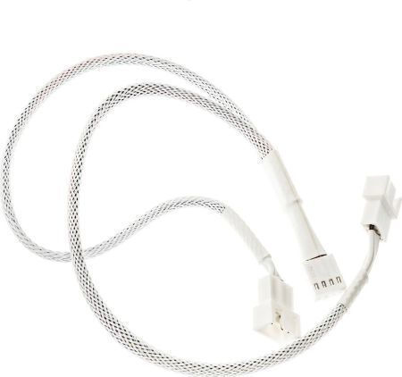 Kolink 1-2 Pwm 4-pin Fan Splitter Cable 35cm Braided White Pgw-ac-kol-159