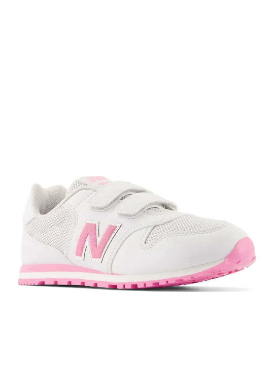 500 Kids Sneakers with Scratch White