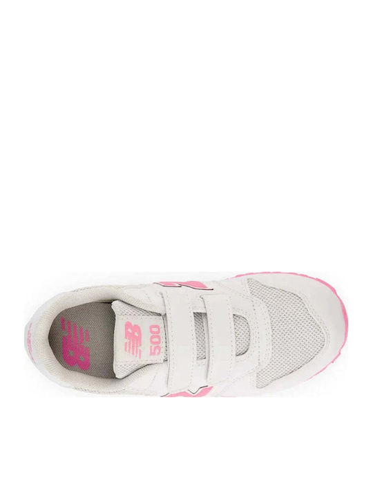 500 Kids Sneakers with Scratch White