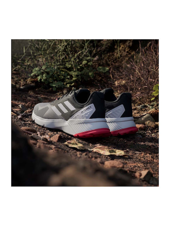 Terrex Soulstride Herren Sportschuhe Trail Running Black - Grey