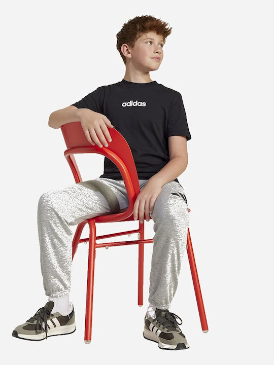 Kinder-T-Shirt Schwarz Essentials
