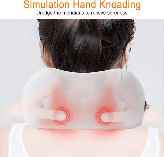 OrthoDynamic Pillow Massage Shiatsu for the Neck Beige