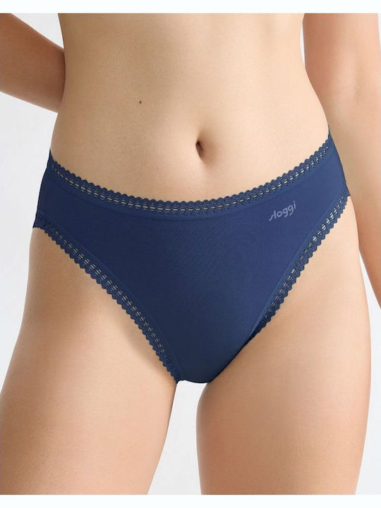 Βαμβακερά Women's Slip 3Pack Blue