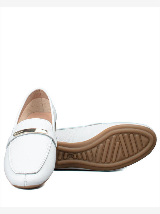 Дамски Loafers в Бял Цвят