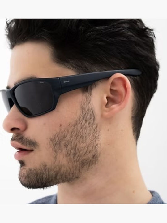 Invu Ochelari De Soare Pentru Bărbați Cu Ramă Din Plastic Albastru Mat Polarized