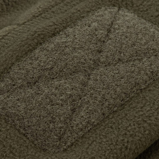 Beanie Unisex Fleece Beanie Gestrickt in Grün Farbe