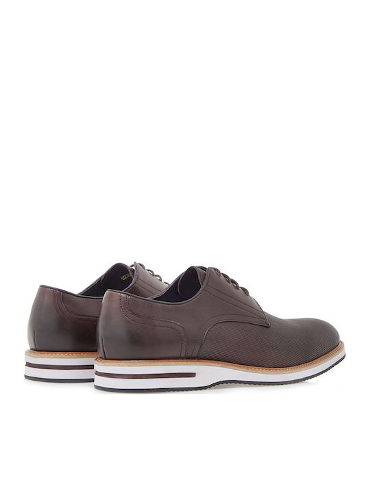 Men's Leather Casual Shoes Brown