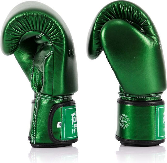 Fairtex Boxing Gloves for Match Green