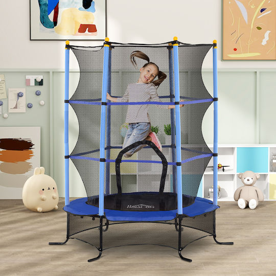 HomCom Trampolină pentru copii Diametru 160cm cu Net