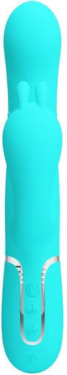 Pretty Love Cammy 4 IN 1 Vibrator Rabbit Light Blue