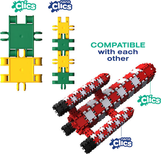 Clics Toys Nano Building Blocks Clics for 8+ Years 250 Pieces