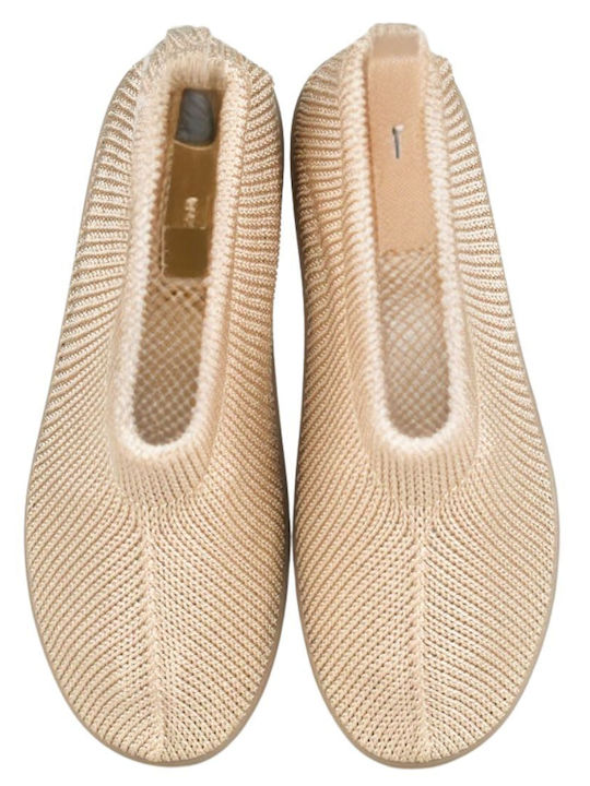 Material Anatomici Slip-on-uri pentru femei Bej
