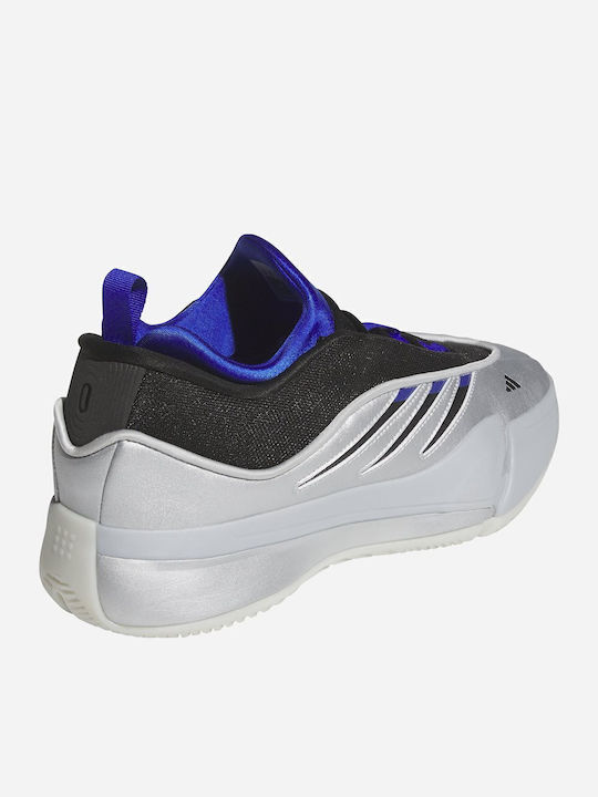 Dame 9 Low Basketball Shoes Silver