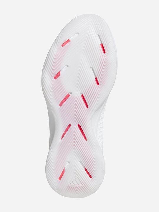 Anthony Edwards 1 Low Niedrige Basketballschuhe Cloud White / Core Black / Lucid Red