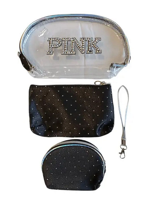 Set Toiletry Bag in Black color