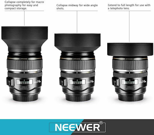 Neewer 77mm Uv Cpl Fld Nd2 Nd4 Nd8 Close-up Filter Kit 1008957