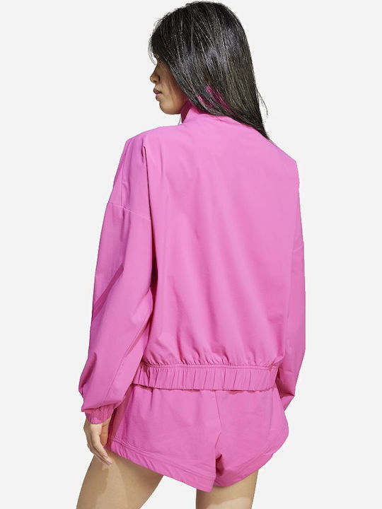 adidas Zne Woven Fullzip Track Top Women's Short Sports Jacket for