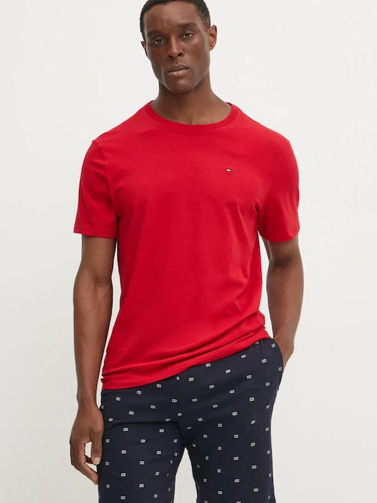 Tommy Hilfiger Men's Summer Pajama Bermuda Red