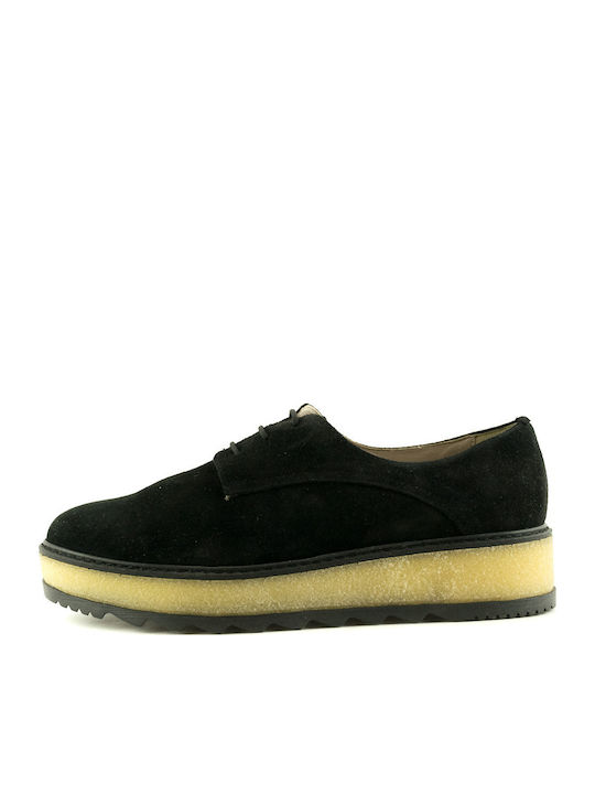 Γυναικεία Oxfords σε Μαύρο Χρώμα