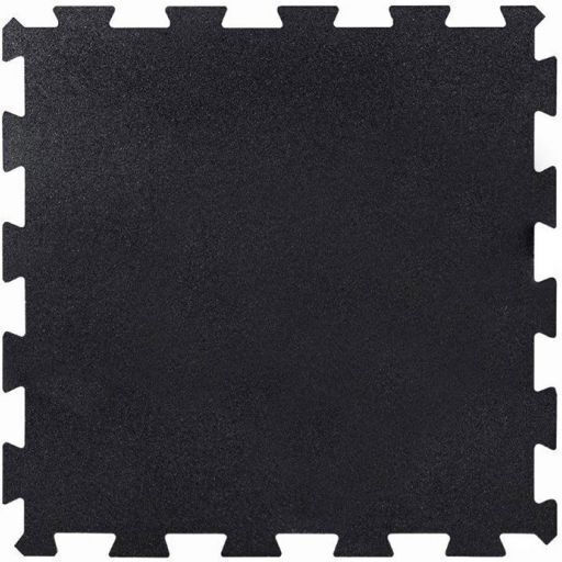 Tiguar Gym Floor Puzzle Mat Black 98x98x1.5cm
