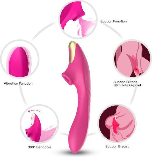 Armony Dudu Licking Клитор Вибратор 20.5см Fuchsia