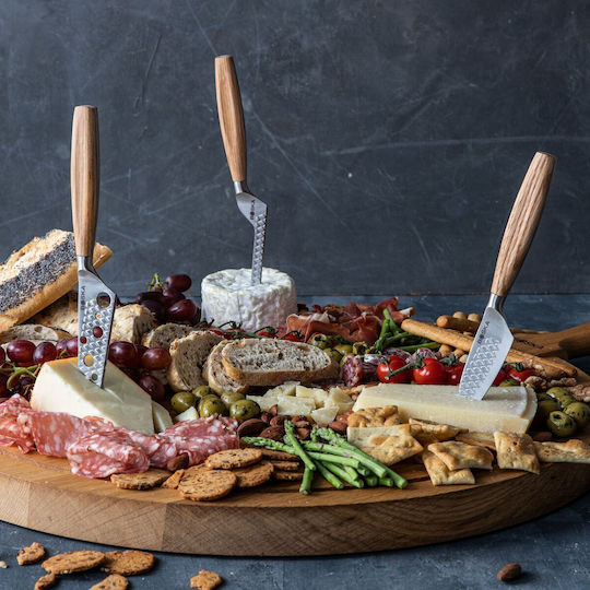 Boska Holland Oslo Cheese Knives from Stainless Steel 3 Pieces