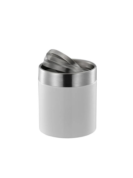 Fandy 1.5 L Table Trash Can Eco 920481 White