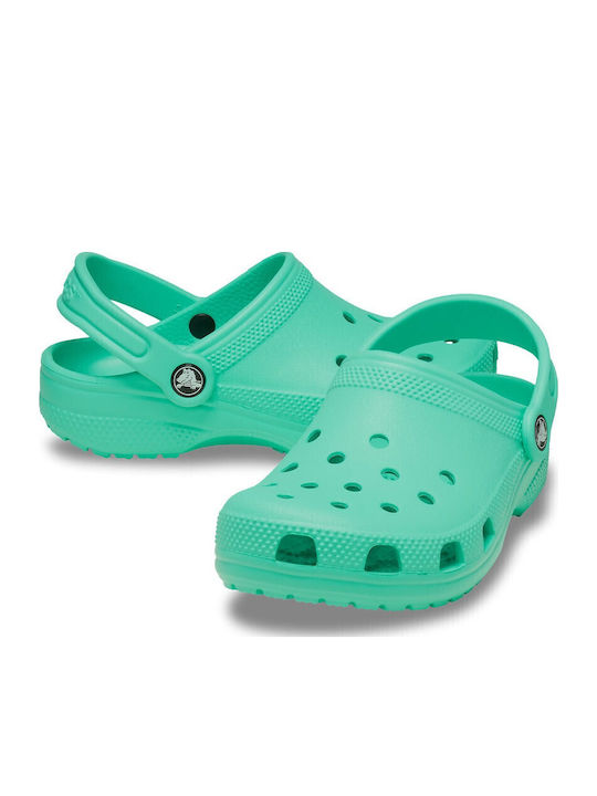 Classic Clog Children's Anatomical Beach Shoes Turquoise