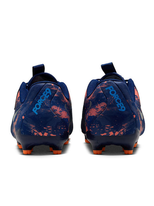 Phantom GX 2 Academy Erling Haaland FG/MG Kids Soccer Cleats & Shoes Molded Blue