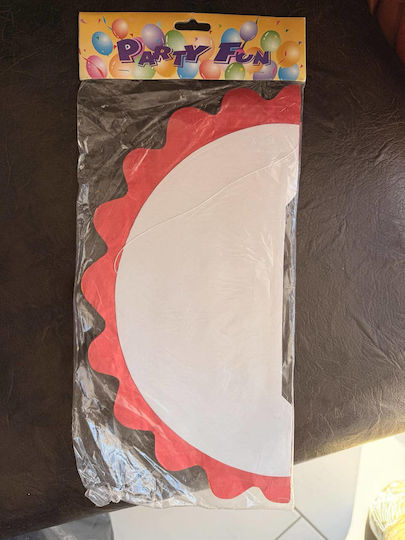 Paper Round Hanging Ornament for Party 30cm