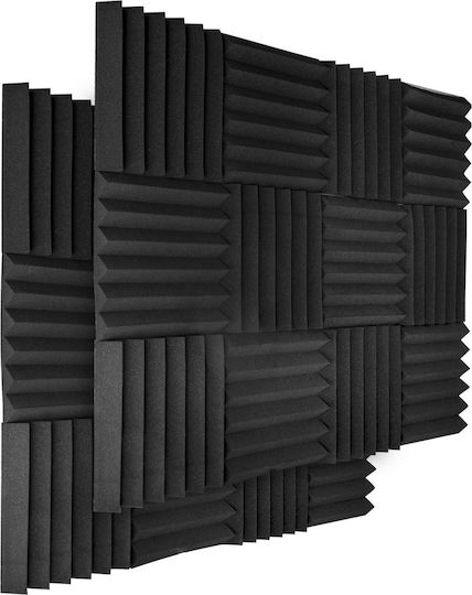 Panouri Fonoabsorbante Din Spumă Cu Profil De Pană Polyfon 30 X 30 X 5cm 8buc