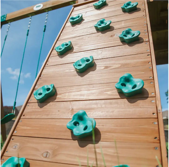 Spielplatzspielzeug & Ausrüstung mit Spielhaus Festung & Kletterfläche M380e 100m Qualitäts Deluxe