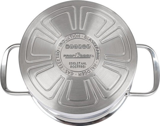 Profi Cook Pots Set Made of Stainless Steel 8 Pieces