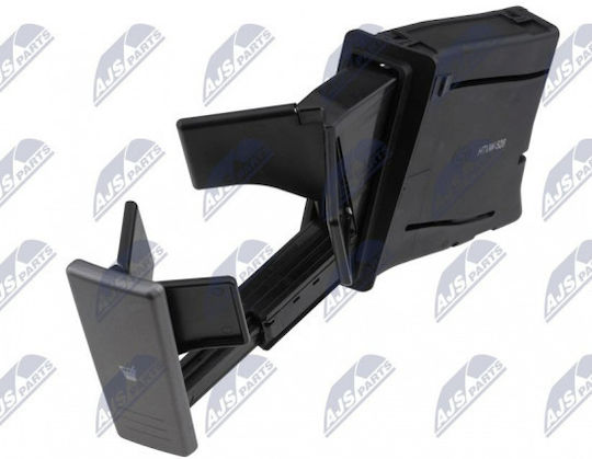 NTY Car Cup Holder 1 Slot for Console in Gray Colour