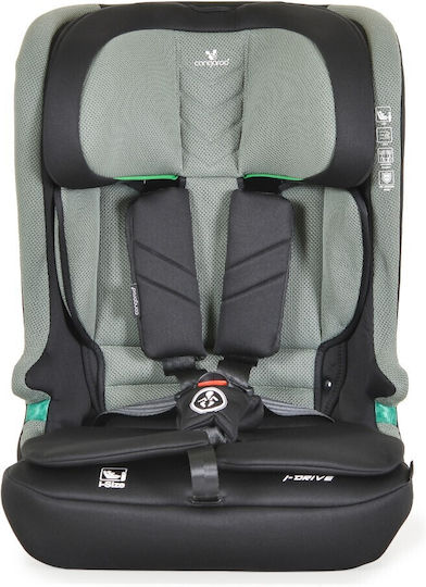 Cangaroo i-Drive Baby Car Seat i-Size with Isofix Twill Green