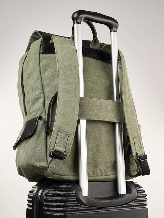 Herren Schulrucksack A4 Laptop Reise Arbeit Vegan Paolo Peruzzi E-22-gr