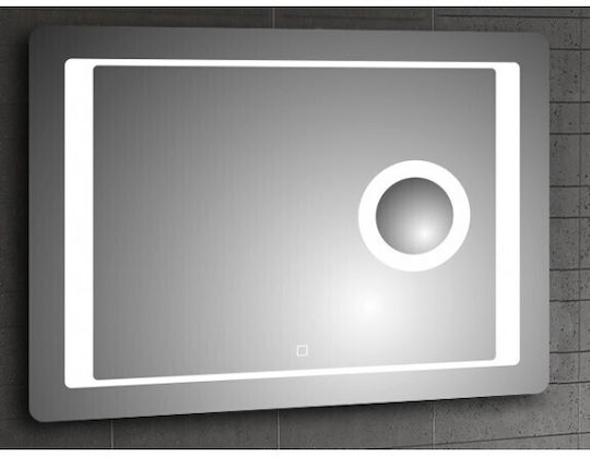 Inter Ceramic Icl 1596 Mirror Bathroom Led Lighting Touch Screen