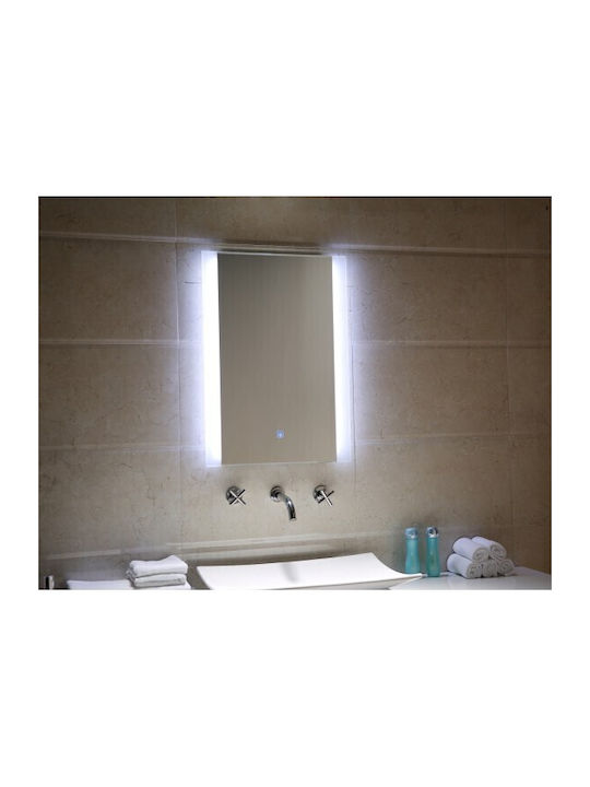 Inter Ceramic Icl 1590 Mirror Bathroom Led Lighting Touch Screen Heater