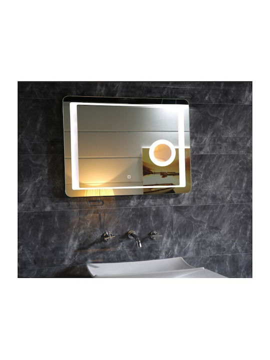 Inter Ceramic Icl 1596 Spiegel Badezimmer LED-Beleuchtung Touchscreen