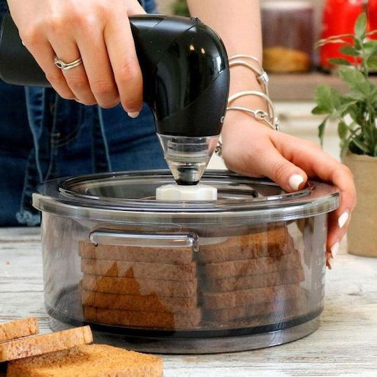 Portable Vacuum Sealer Magic Vac Cheffy Dry Wet Sealing Black